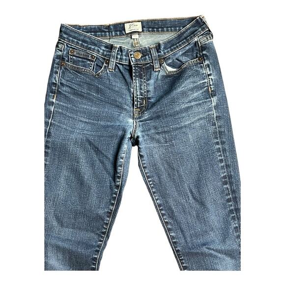 J.Crew Jeans Toothpick sz 27 Denim Casual Basic Everyday Skinny Slim Comfy - Picture 2 of 5